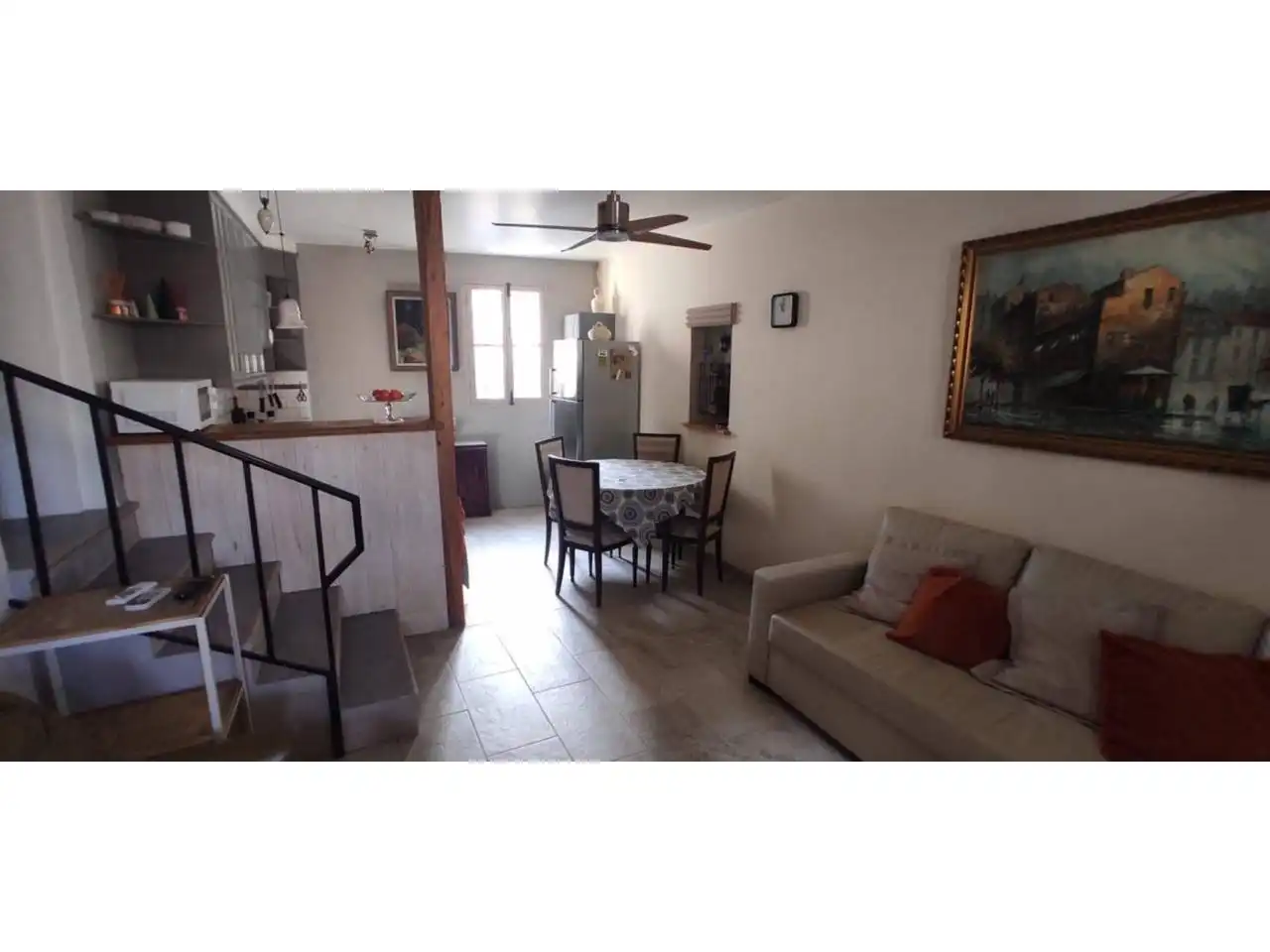 Sala d'estar de Casa o xalet en venda en Alicante / Alacant amb Aire condicionat, Jardí privat i Terrassa