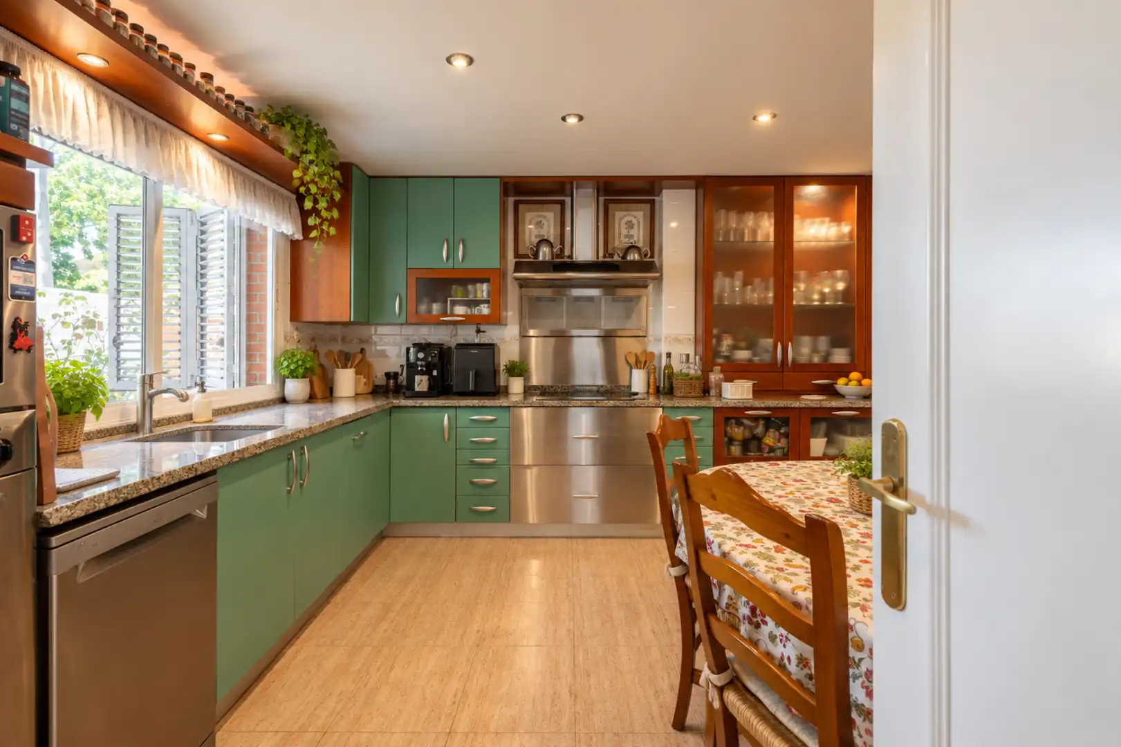 Cocina de Casa o chalet en venta en Madrid con Aire acondicionado, Calefacción y Terraza