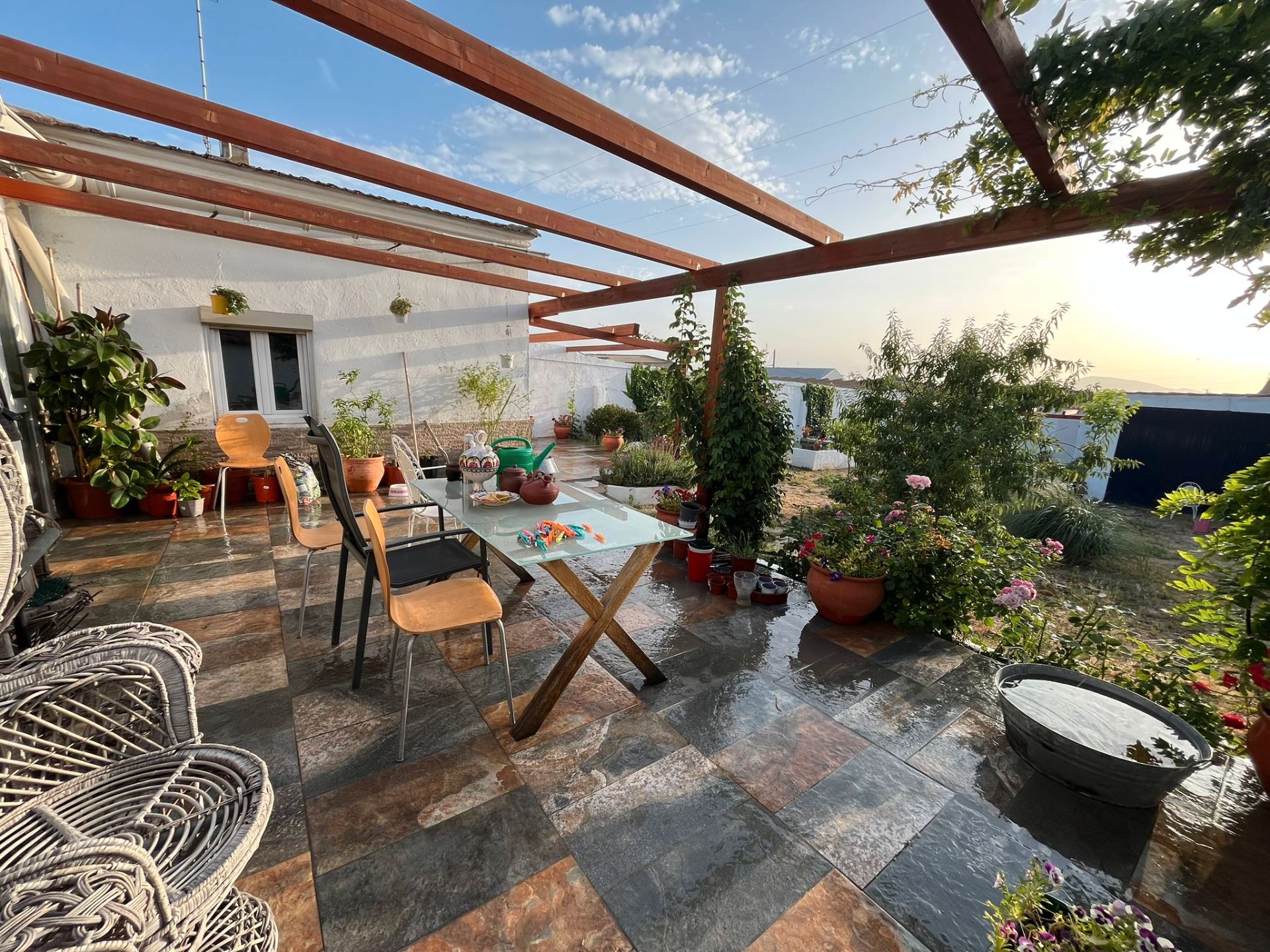 Terrassa de Casa o xalet en venda en Villaminaya