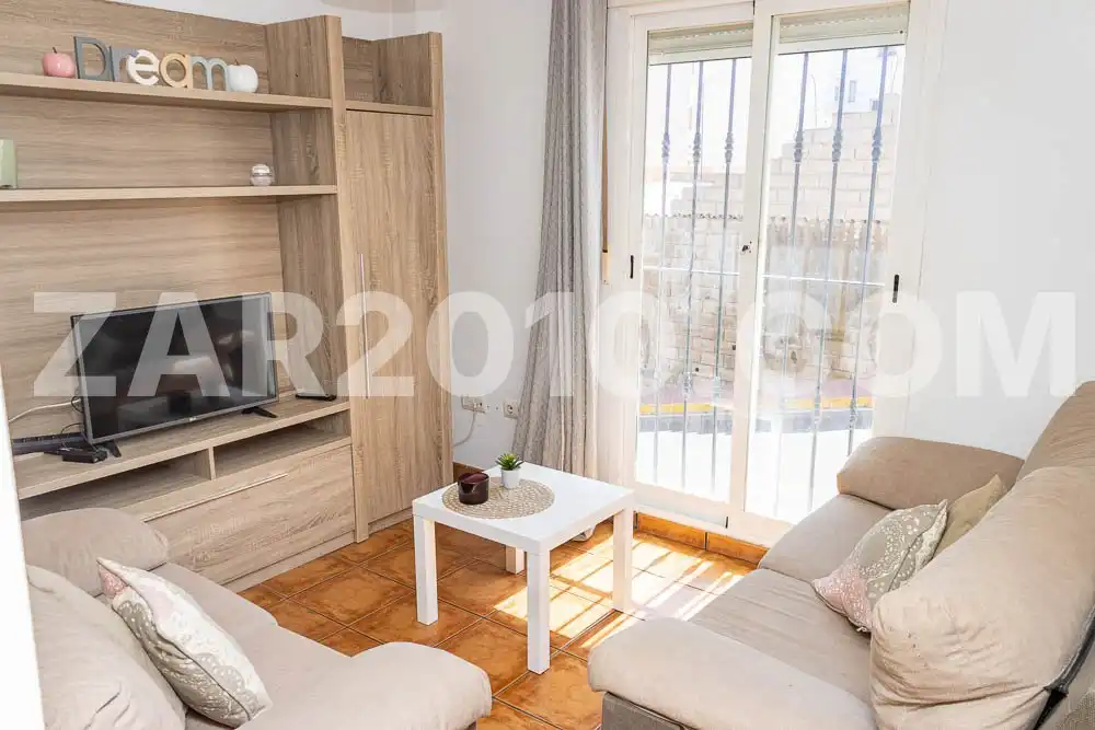 Wohnzimmer von Wohnungen zum Verkauf in Garrucha mit Klimaanlage und Terrasse