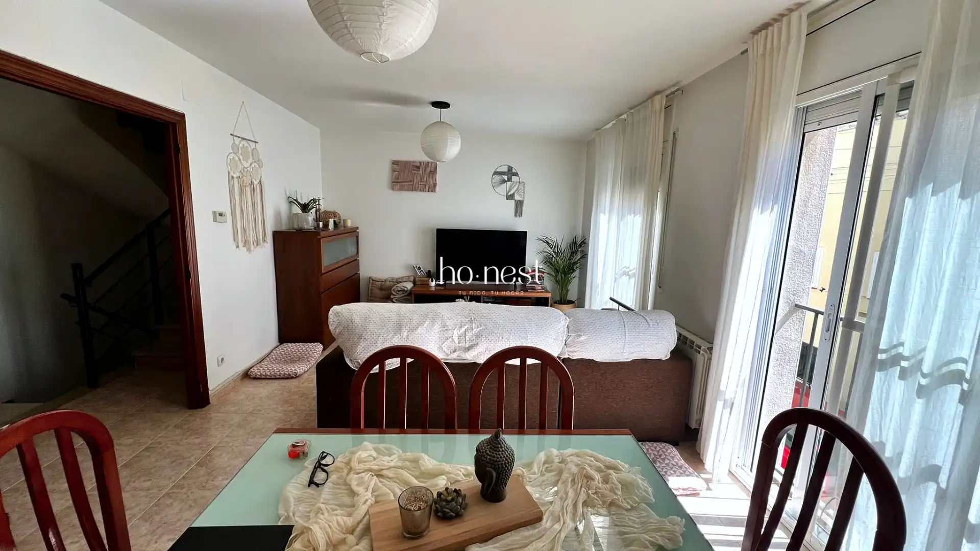 Sala de estar de Casa adosada en venta en La Granada con Calefacción y Terraza