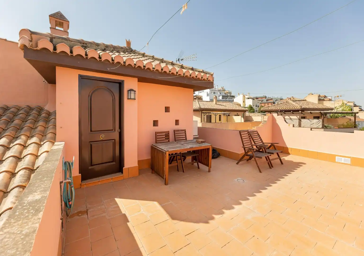 Terrassa de Casa adosada de lloguer en Monachil amb Aire condicionat, Calefacció i Terrassa