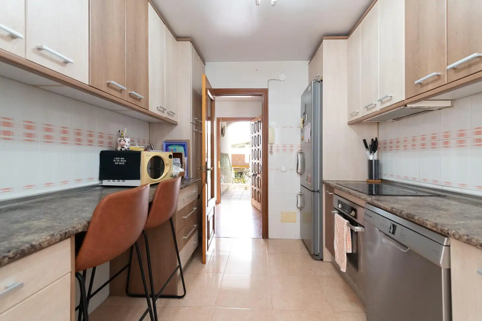 Cocina de Casa adosada en venta en Málaga con Aire acondicionado, Jardín privado y Terraza
