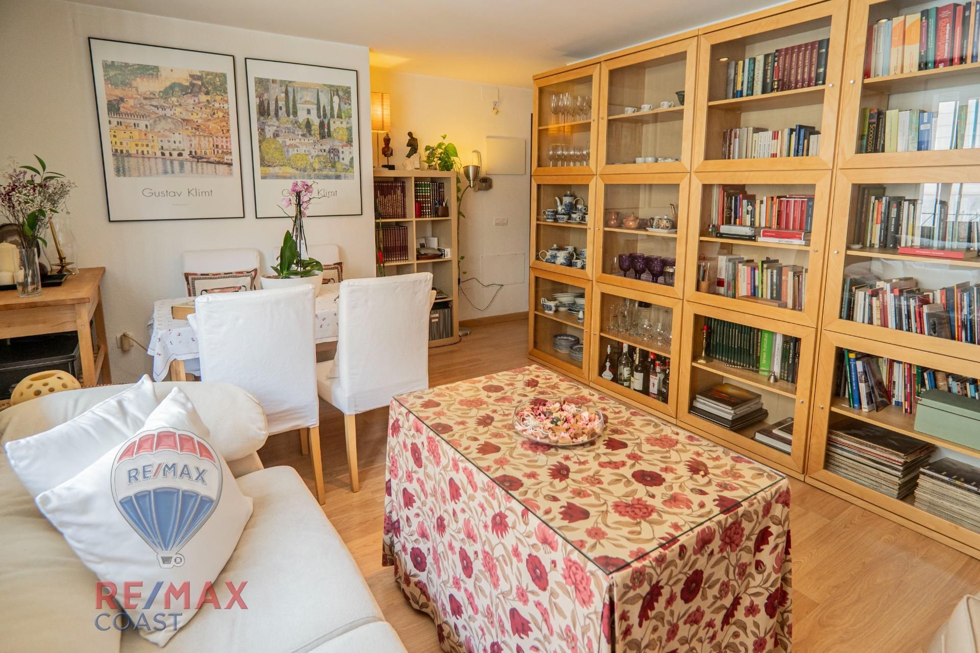 Sala d'estar de Planta baixa en venda en Málaga Capital amb Calefacció, Terrassa i Balcó