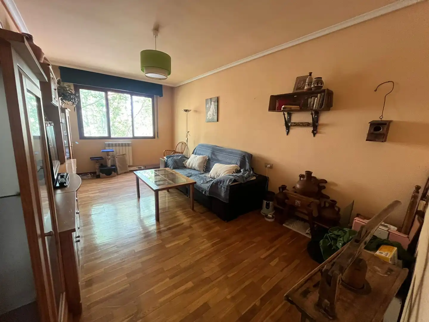 Living room of Apartments for sale in  Logroño  with Heating, Parquet flooring and Terrace