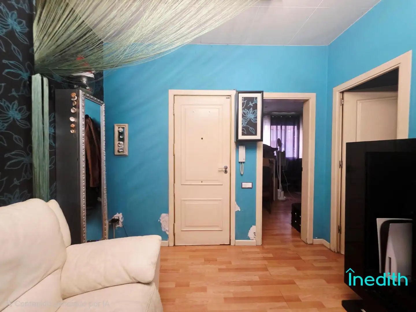 Bedroom of Flat for sale in L'Hospitalet de Llobregat  with Air Conditioner, Heating and Parquet flooring
