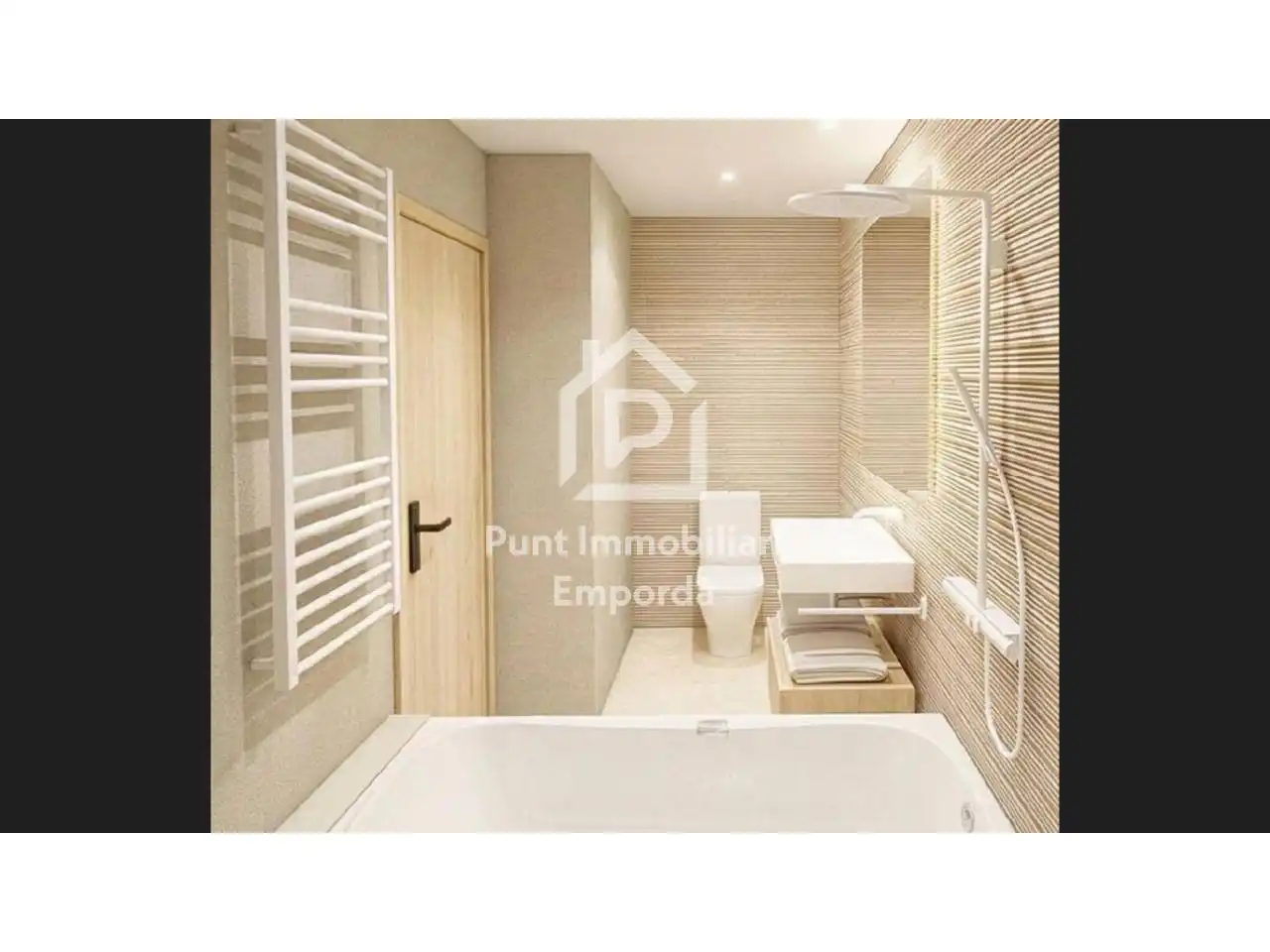 Baño de Casa o chalet en venta en Cantallops con Aire acondicionado, Calefacción y Jardín privado
