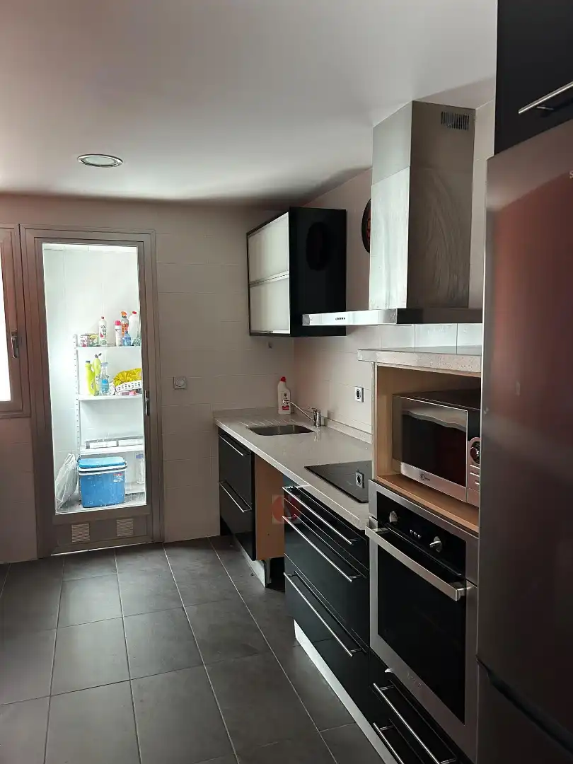 Kitchen of Flat for sale in Alhendín  with Parquet flooring, Terrace and Community pool