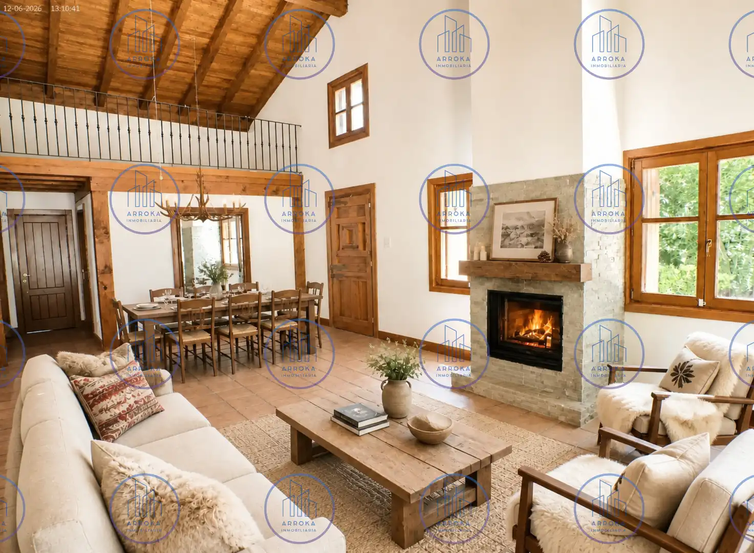 Wohnzimmer von Country house zum Verkauf in Orio mit Heizung, Privatgarten und Terrasse