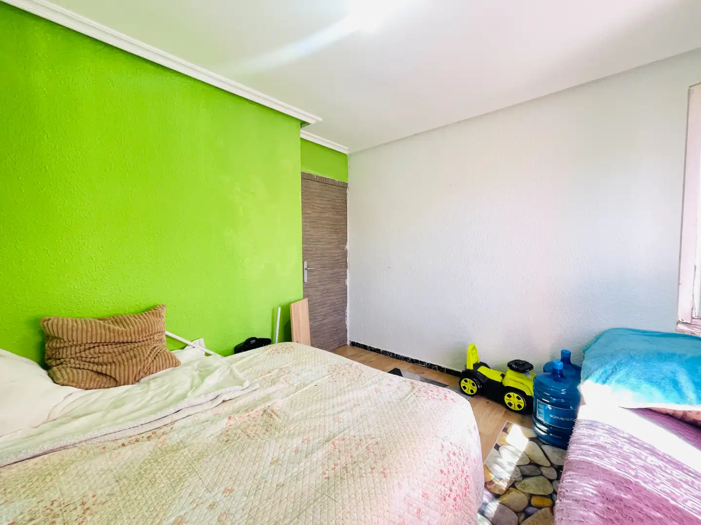 Bedroom of Flat for sale in Illueca  with Air Conditioner, Heating and Parquet flooring