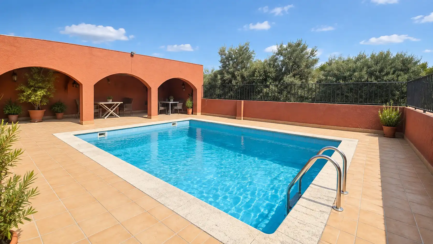 Swimming pool of Houses for sale in Llers, Girona