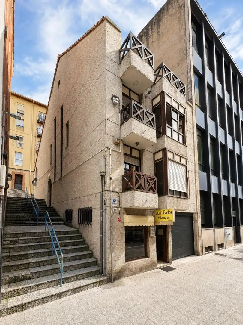 Außenansicht von Maisonette zum Verkauf in Santander mit Heizung, Terrasse und Balkon