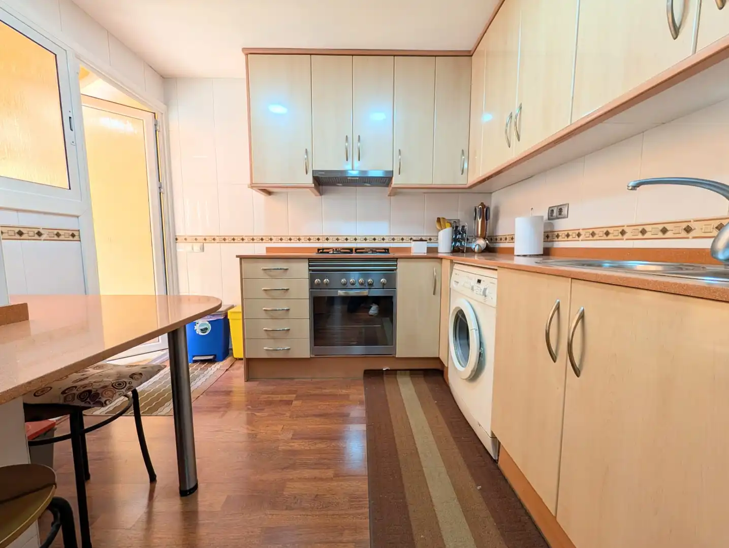 Cocina de Casa o chalet en venta en Santa Coloma de Gramenet con Aire acondicionado, Calefacción y Parquet