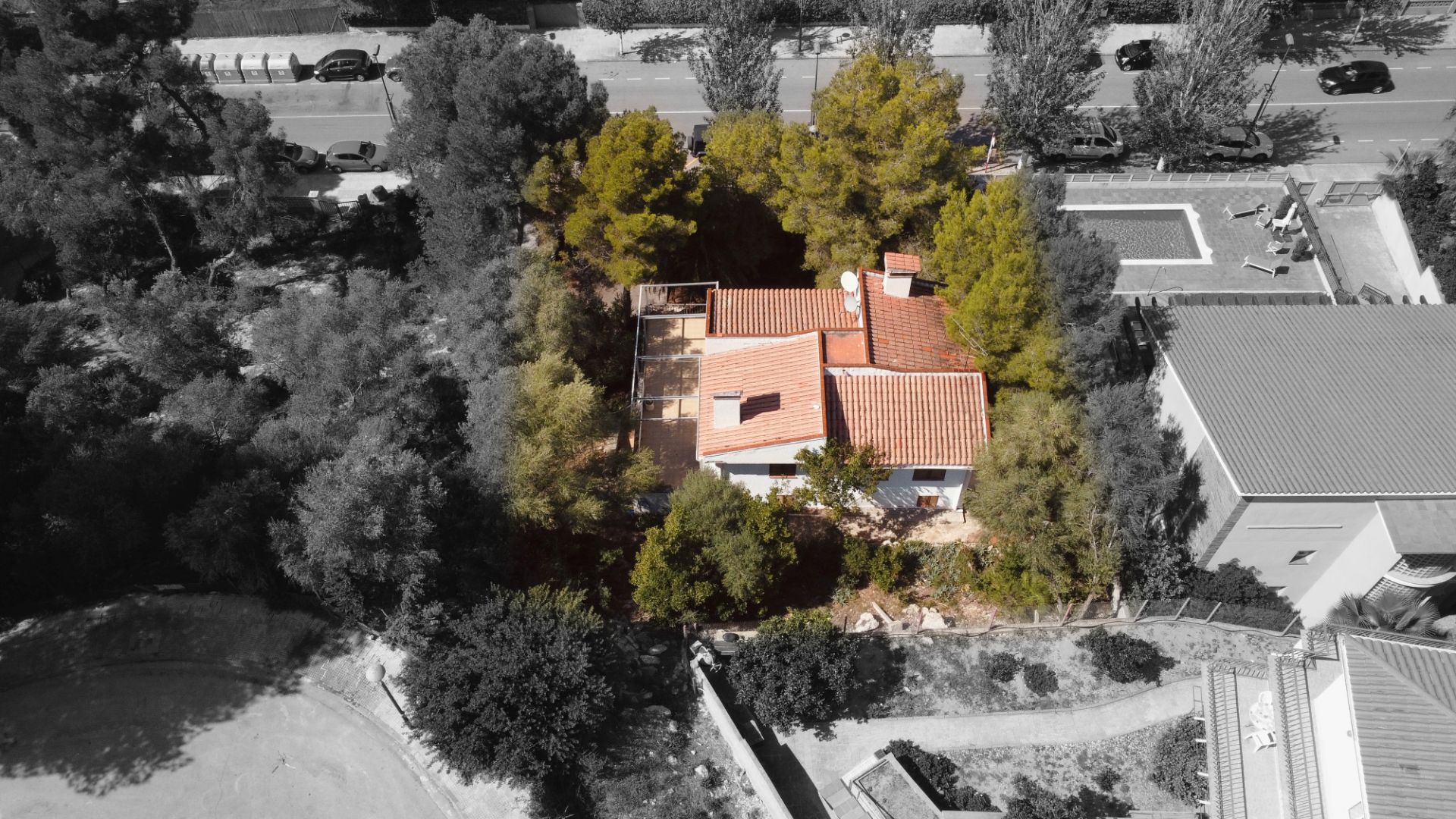 Exterior view of House or chalet for sale in  Tarragona Capital  with Air Conditioner, Heating and Private garden