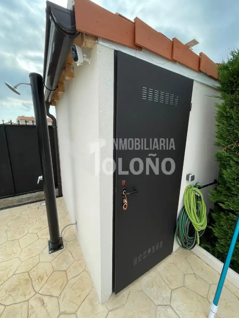 Terraza de Casa o chalet en venta en Cuzcurrita de Río Tirón con Calefacción, Jardín privado y Parquet