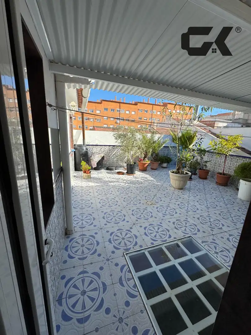 Terraza de Casa adosada en venta en Murcia