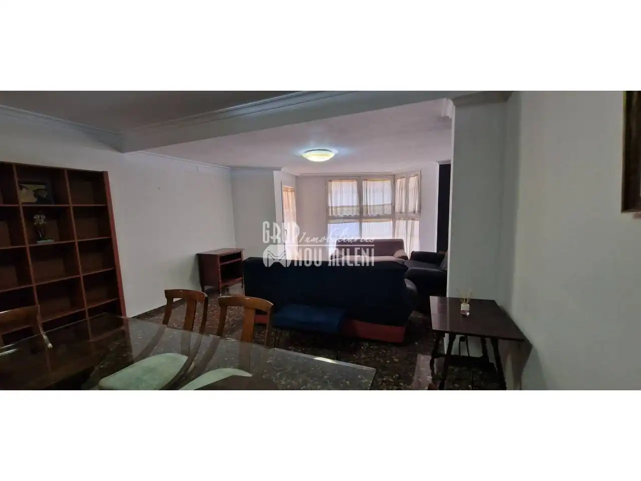 Sala de estar de Piso en venta en Burjassot con Amueblado y Balcón