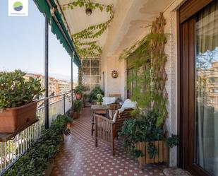 Terrace of Attic for sale in  Granada Capital  with Air Conditioner, Heating and Parquet flooring