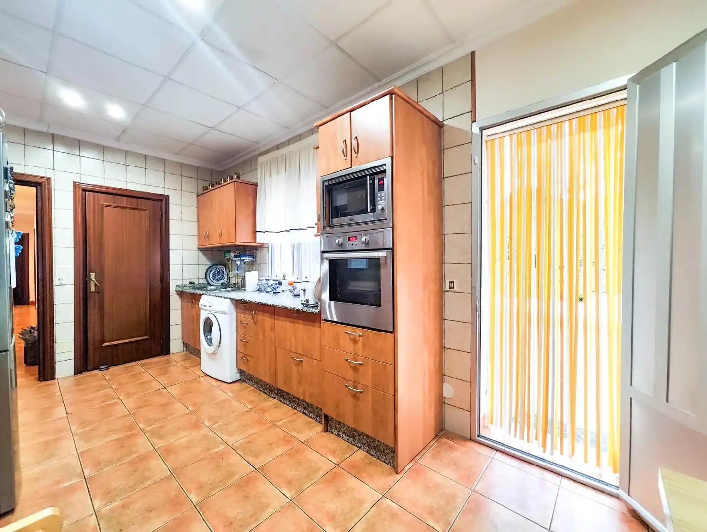Cocina de Casa o chalet en venta en Puertollano con Aire acondicionado, Calefacción y Jardín privado