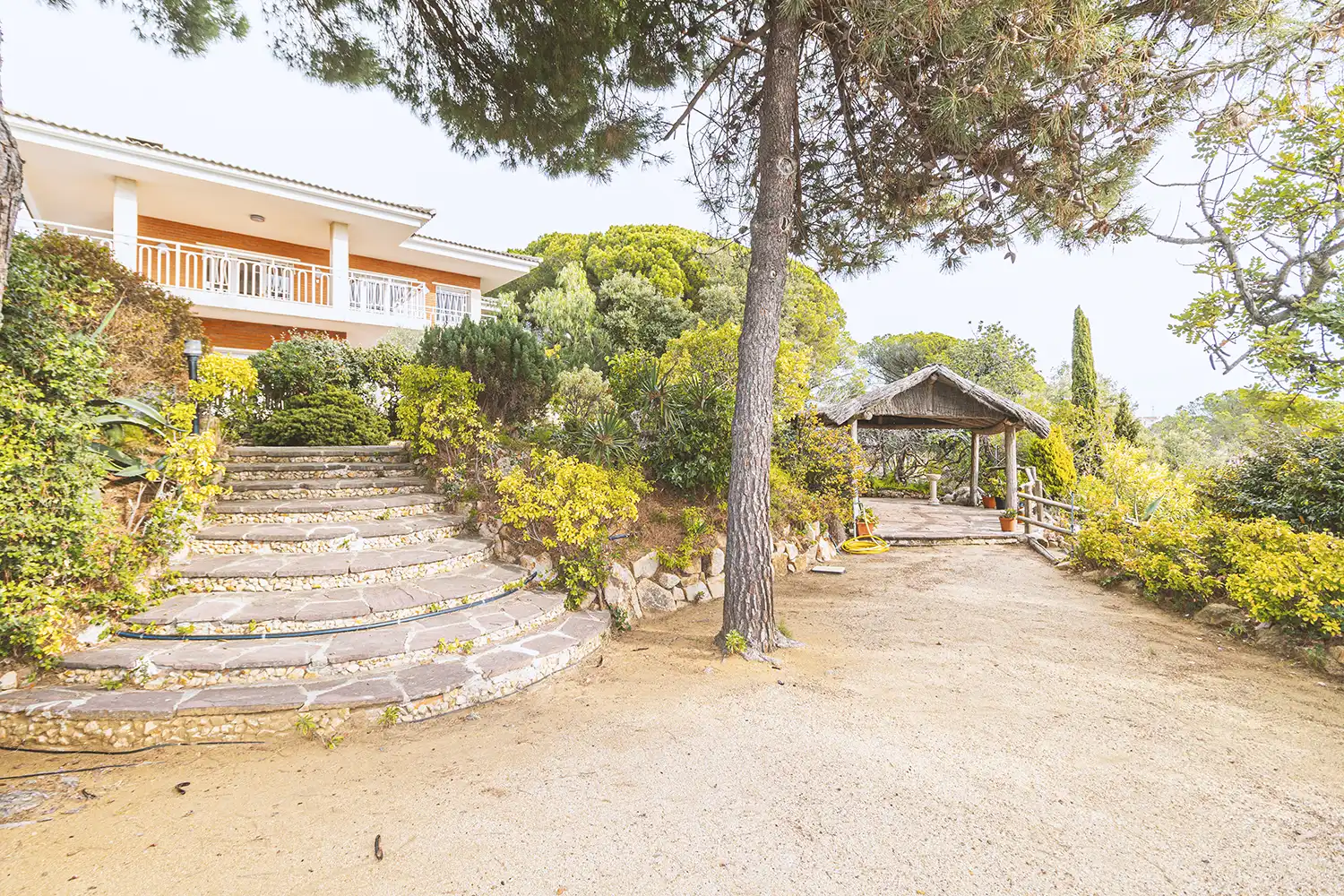 Vista exterior de Casa o xalet en venda en Sant Pol de Mar amb Calefacció, Jardí privat i Terrassa