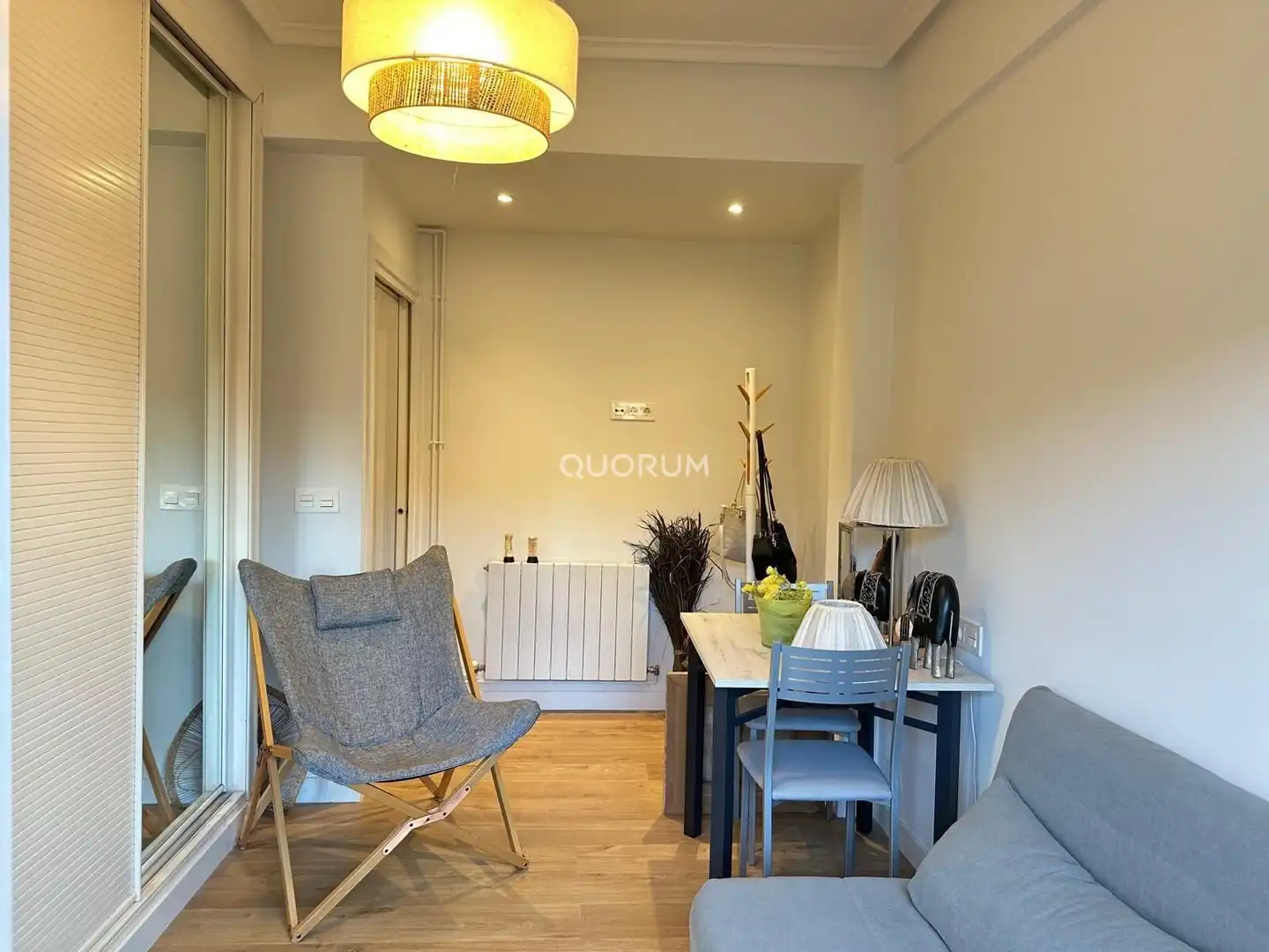 Sala de estar de Piso en venta en Getxo  con Calefacción, Terraza y Amueblado