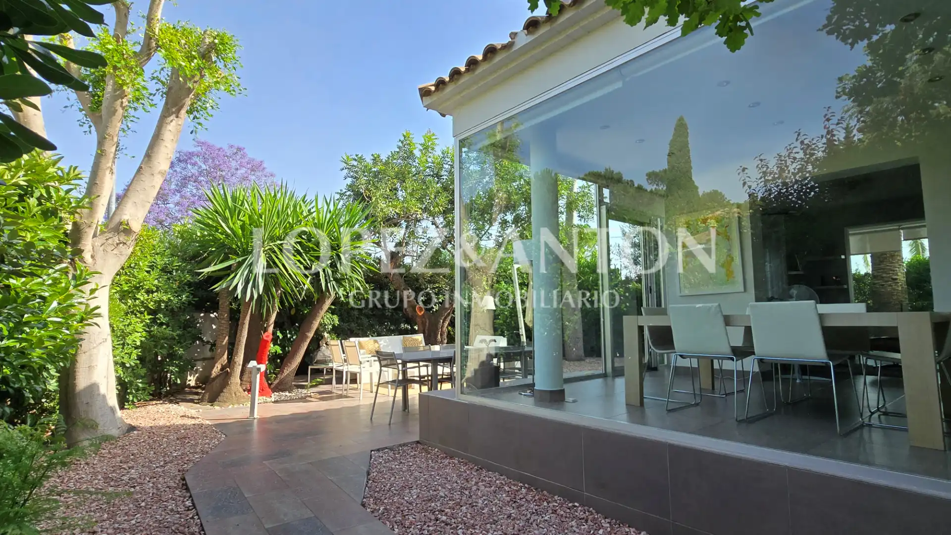 Garden of Houses for sale in L'Eliana  with Air Conditioner, Heating and Private garden