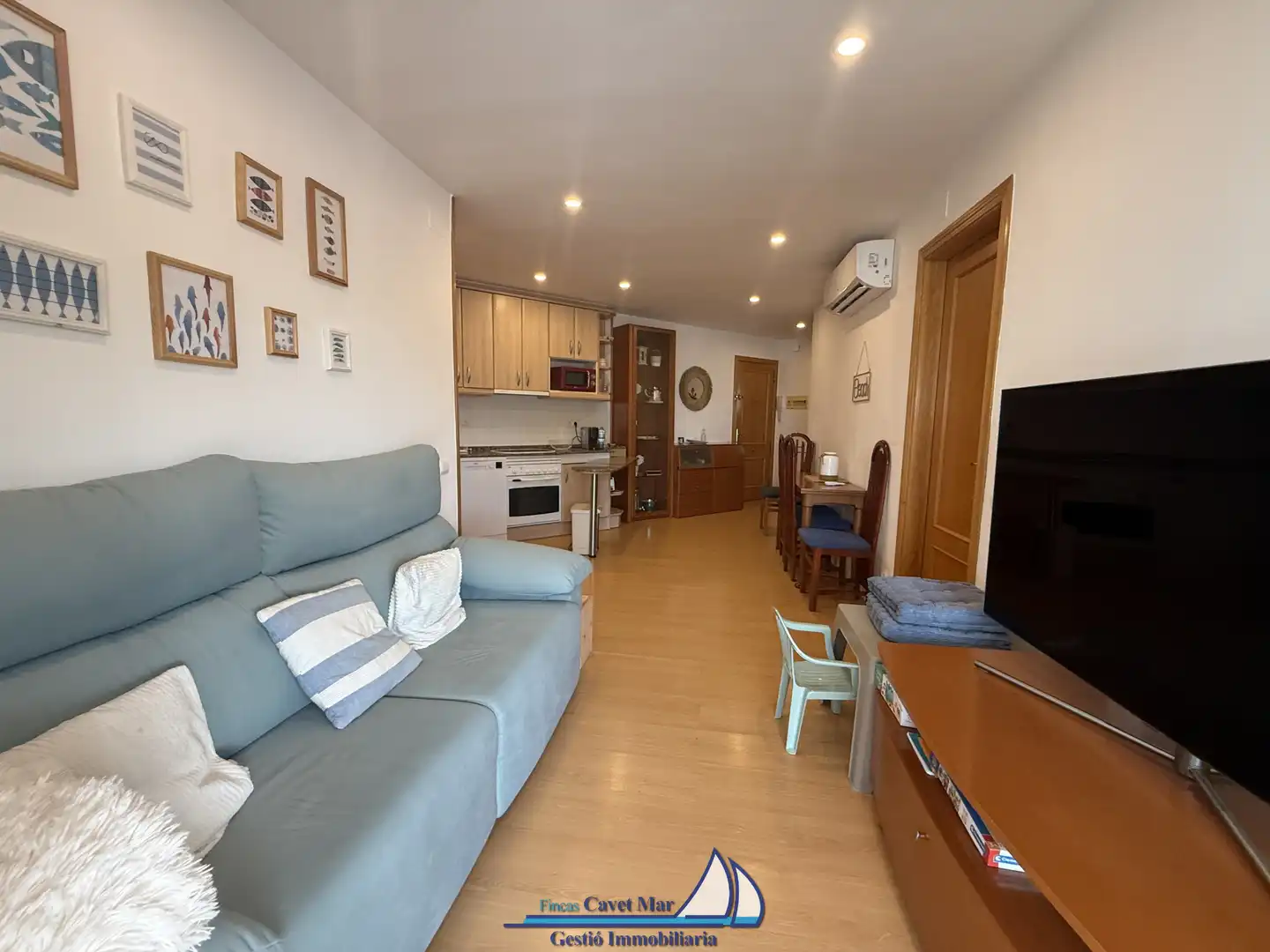 Sala de estar de Apartamento en venta en Cambrils con Aire acondicionado, Calefacción y Terraza