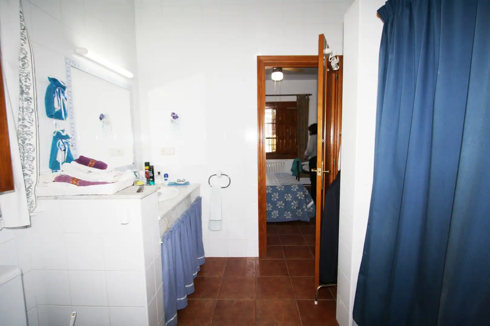 Bany de Casa o xalet en venda en Albacete amb Aire condicionat, Jardí privat i Terrassa