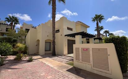 Exterior view of Single-family semi-detached for sale in San Javier  with Air Conditioner, Terrace and Balcony