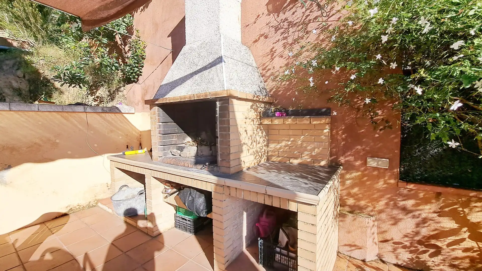 Terrassa de Casa o xalet en venda en Lloret de Mar amb Calefacció, Jardí privat i Parquet