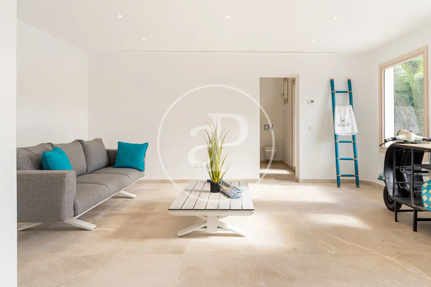 Sala d'estar de Casa o xalet en venda en  Palma de Mallorca amb Aire condicionat, Calefacció i Terrassa