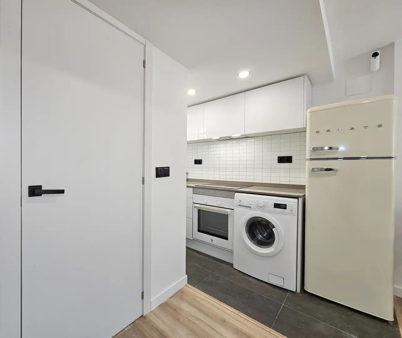 Küche von Wohnung zum Verkauf in Barcelona mit Heizung und Terrasse