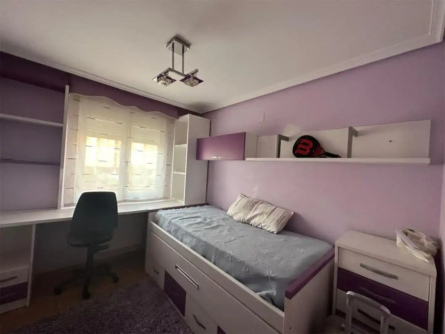Bedroom of Flat for rent in Cuenca Capital  with Swimming Pool and Balcony