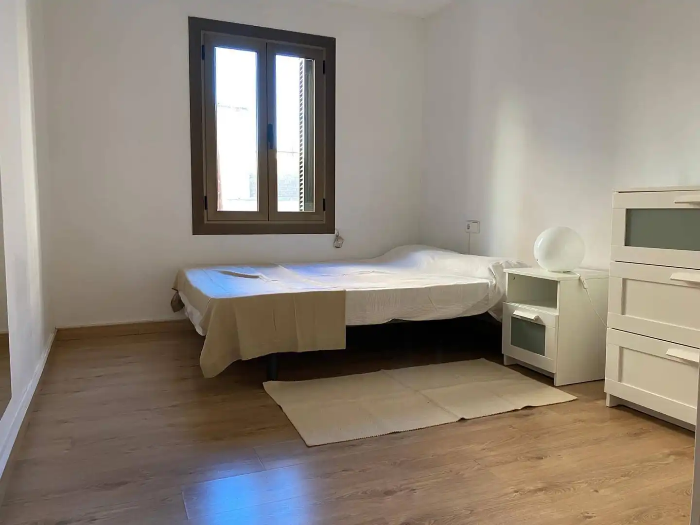 Schlafzimmer von Wohnungen zur Miete in  Palma de Mallorca mit Parkett