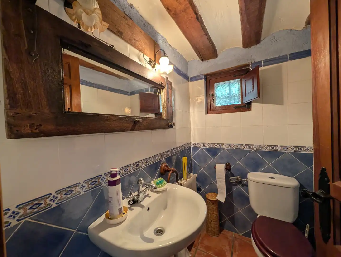 Bany de Casa o xalet en venda en Ezcaray amb Calefacció, Jardí privat i Moblat
