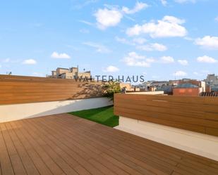 Terrace of Attic for sale in  Barcelona Capital  with Air Conditioner, Heating and Parquet flooring