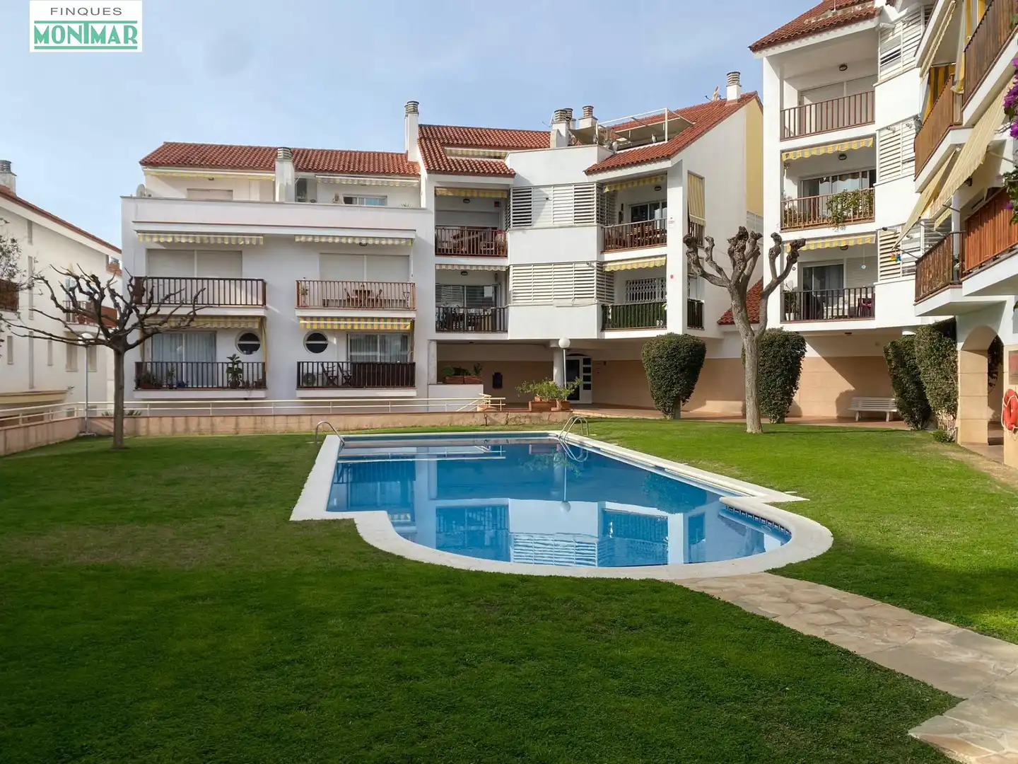 Swimming pool of Attic for sale in Sant Pere de Ribes  with Heating, Private garden and Parquet flooring