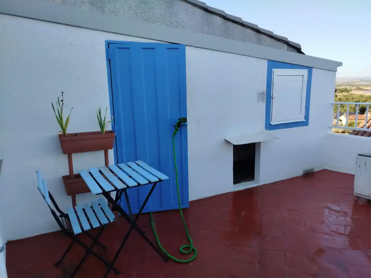 Balcony of Flat for sale in San Vitero  with Storage room and Furnished