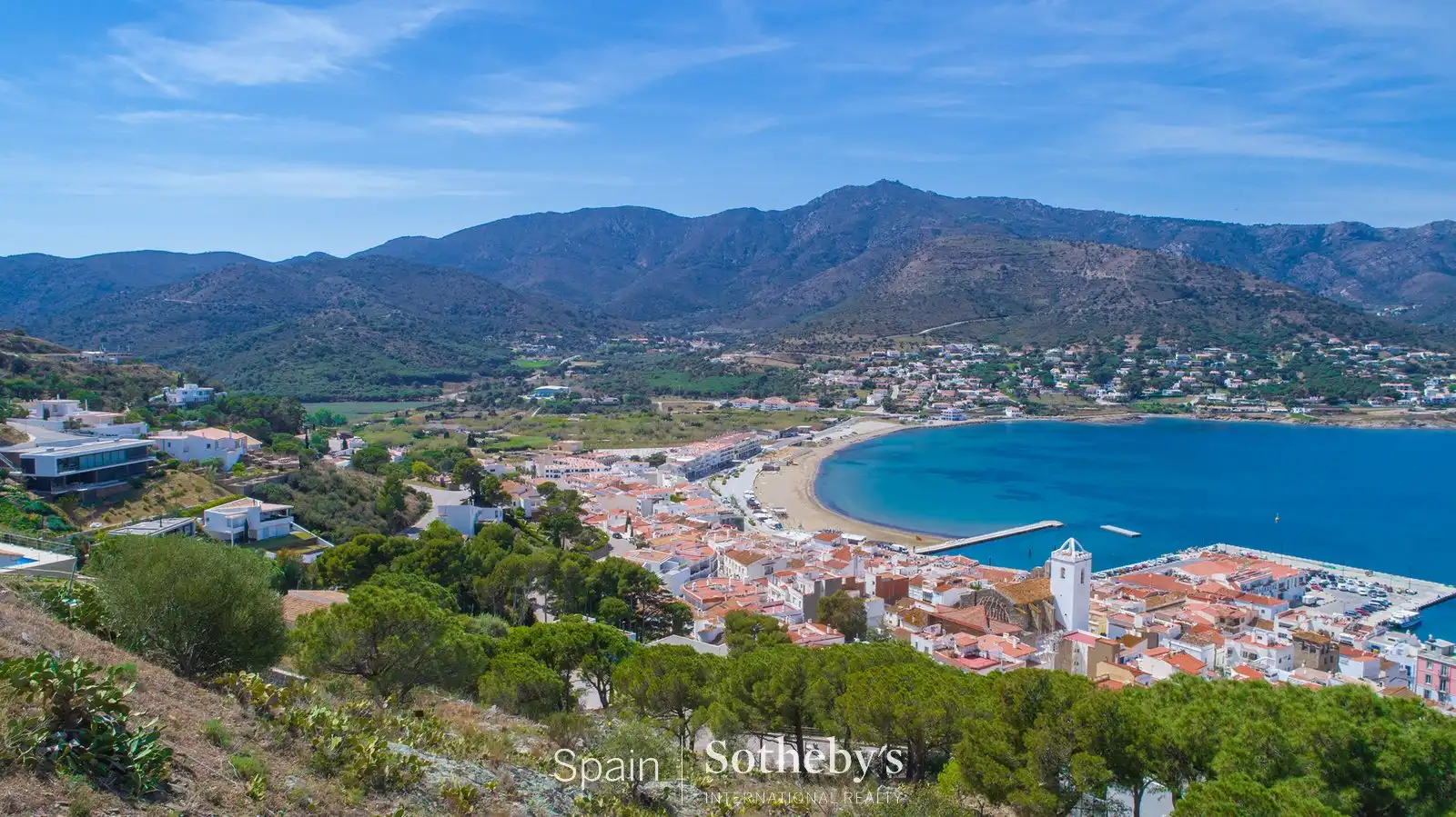 Vista exterior de Casa o chalet en venta en El Port de la Selva con Aire acondicionado, Jardín privado y Terraza