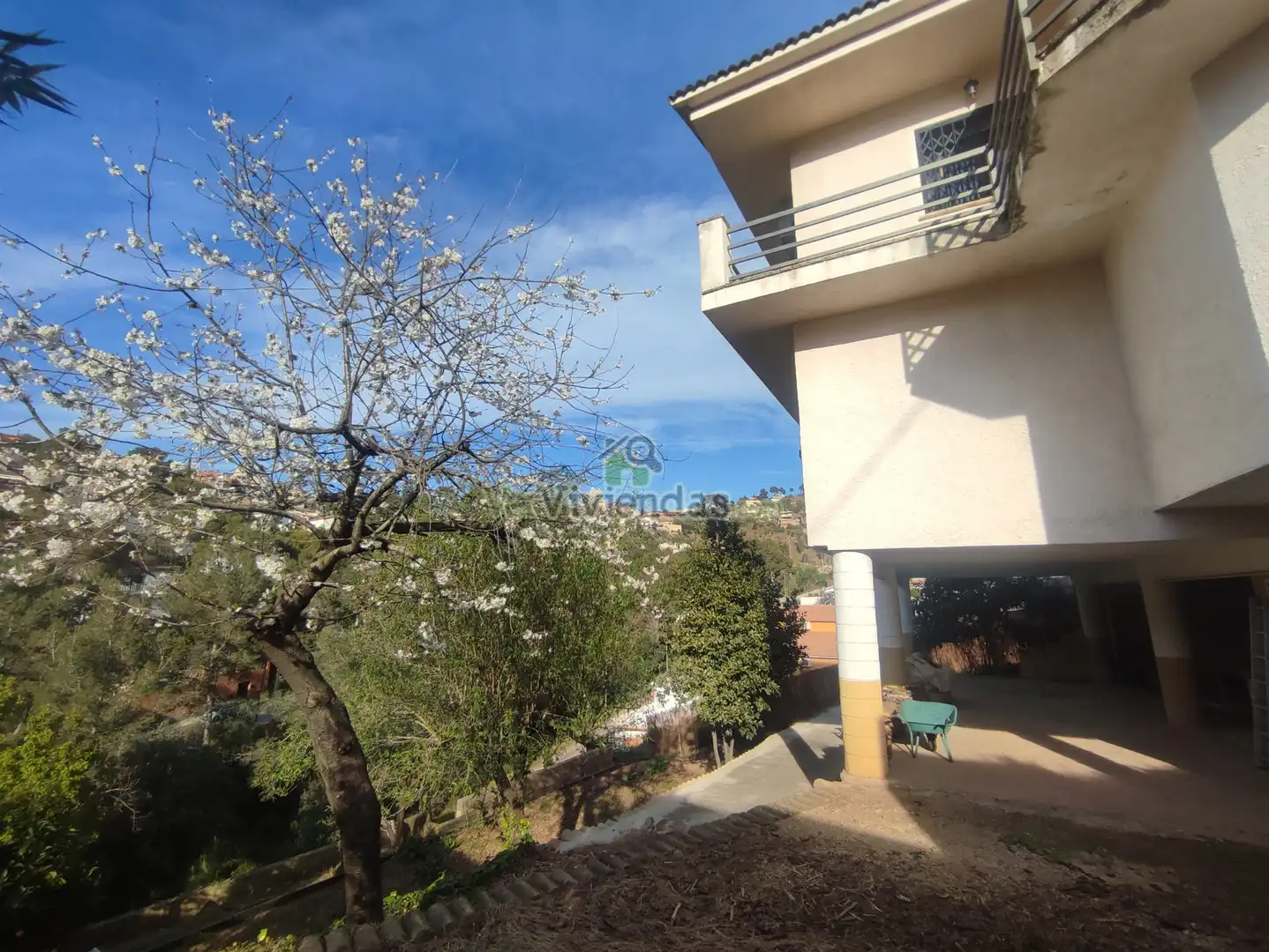Vista exterior de Casa o chalet en venta en Vallirana con Aire acondicionado, Calefacción y Jardín privado