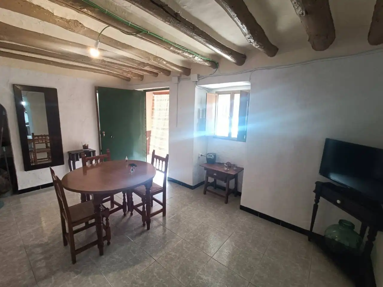 Menjador de Casa o xalet en venda en Loja amb Jardí privat i Moblat