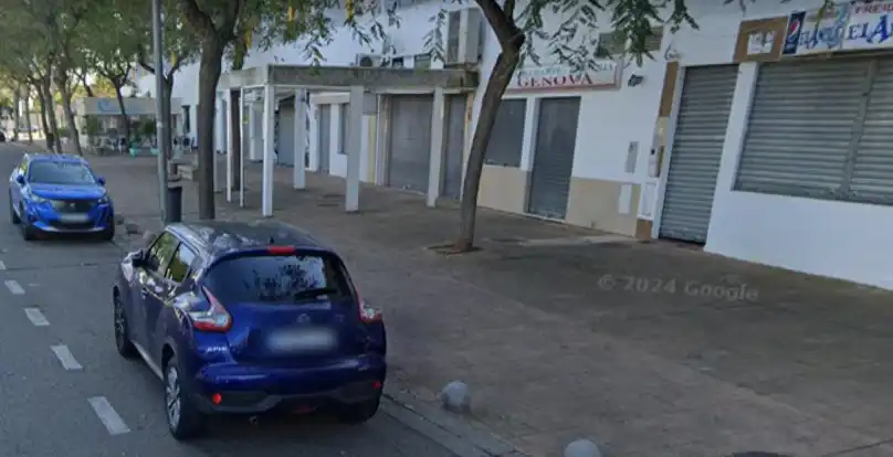 Parkplatz von Geschaftsraum zum Verkauf in El Portil mit Möbliert