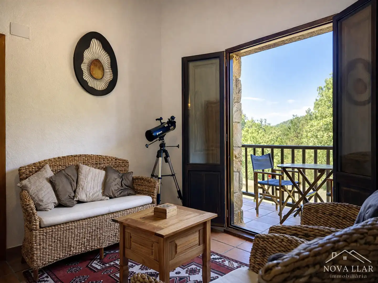 Terraza de Finca rústica en venta en Les Llosses con Calefacción, Jardín privado y Terraza