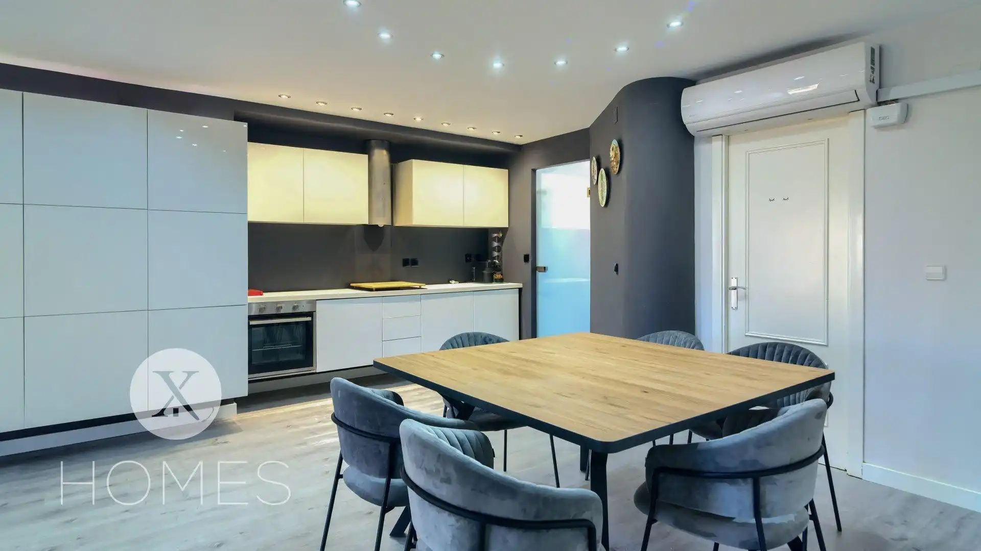 Küche von Maisonette zur Miete in Valencia mit Klimaanlage, Heizung und Möbliert