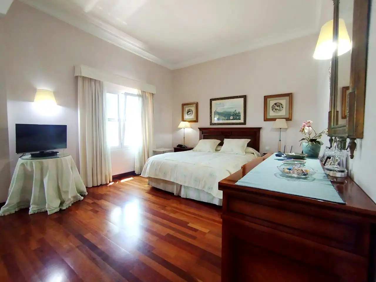 Bedroom of Houses for rent in San Bartolomé de Tirajana  with Air Conditioner, Private garden and Terrace