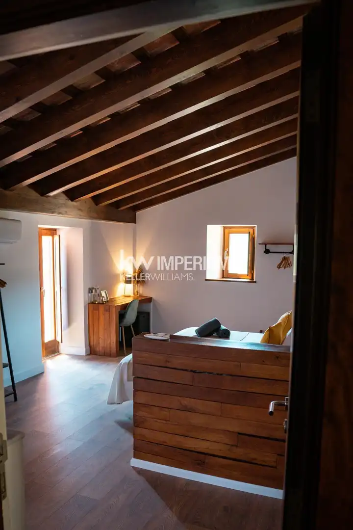 Dormitori de Casa o xalet en venda en Colldejou amb Aire condicionat, Jardí privat i Terrassa