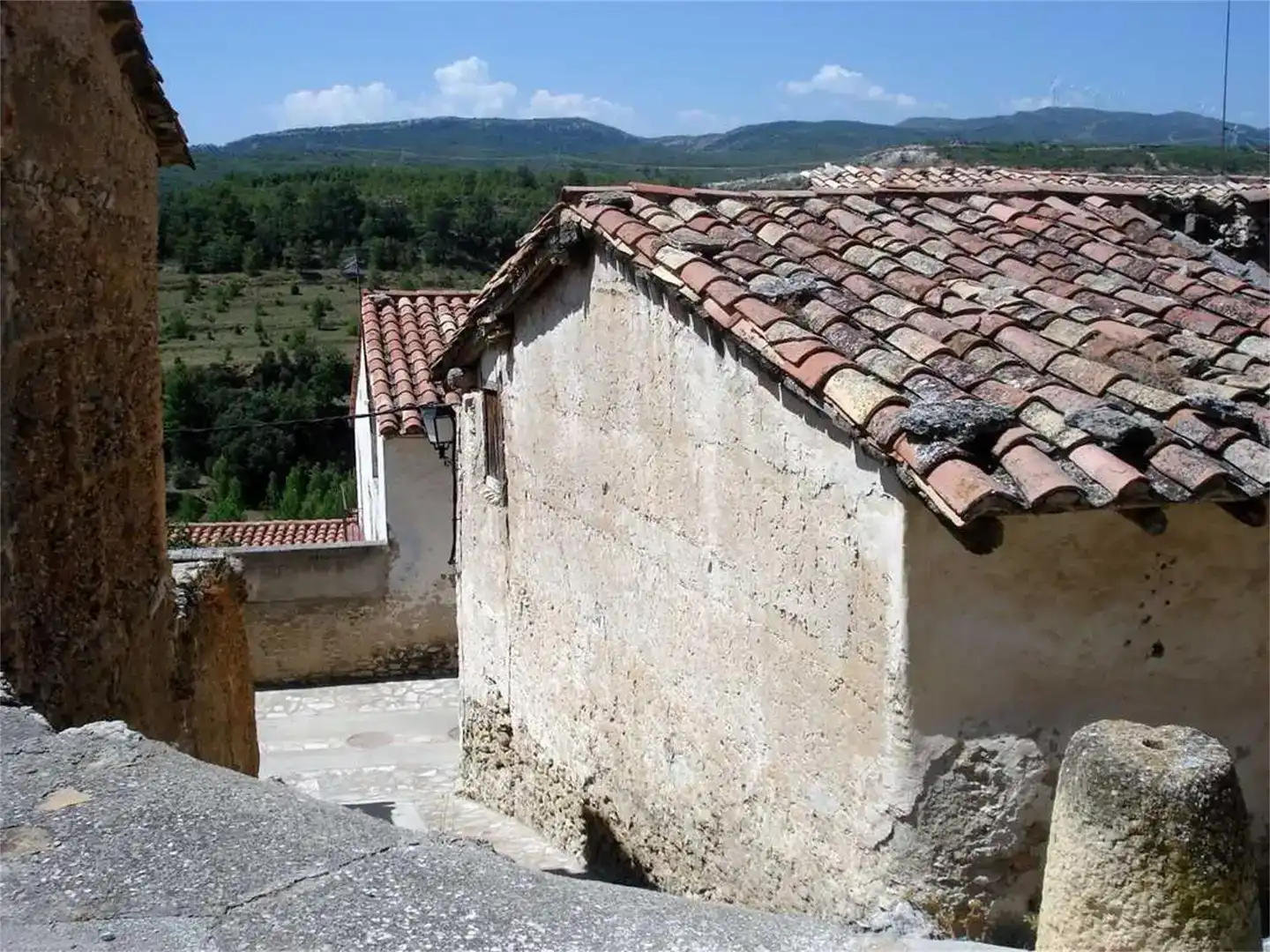 Vista exterior de Casa adosada en venta en Palanques con Trastero, Balcón y Piscina comunitaria