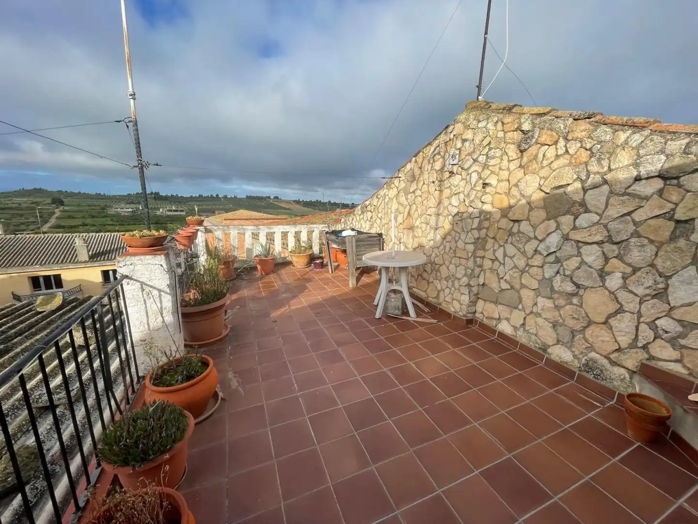Terrassa de Finca rústica en venda en La Granadella amb Calefacció