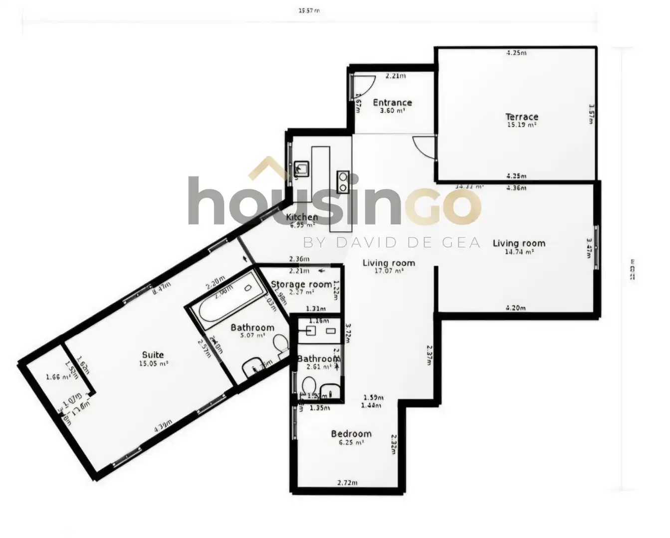 Ático en venta en Madrid con Aire acondicionado, Calefacción y Terraza