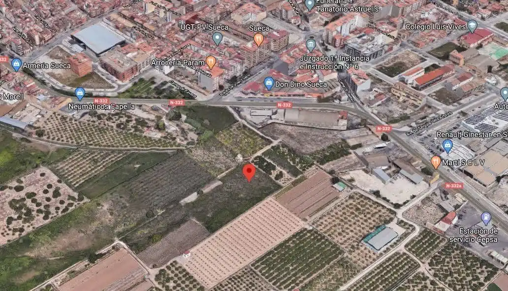 Residential land for sale in Sueca ciudad